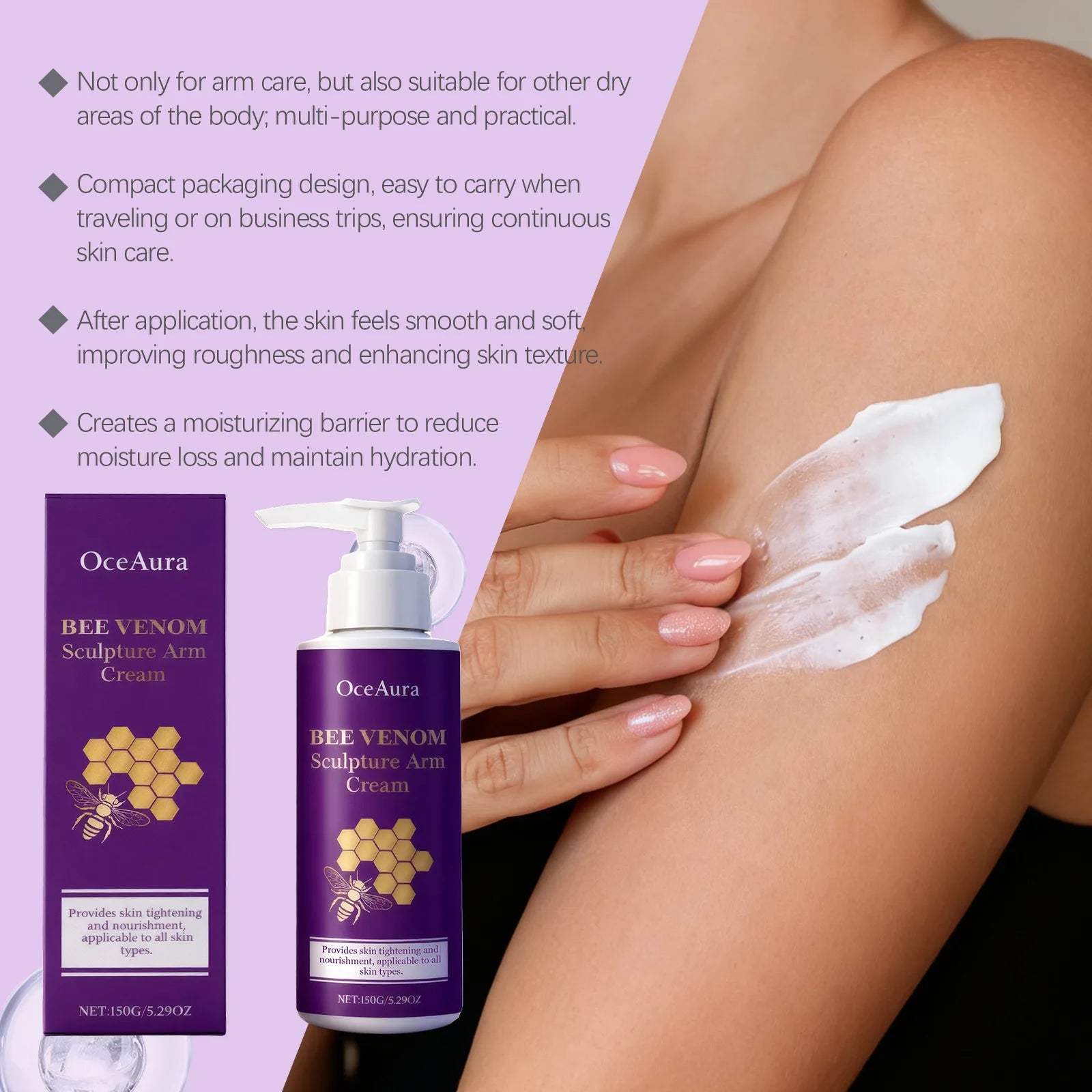 Bee Venom Sculpture Arm Cream Firming Anti Sagging Lotion - 11