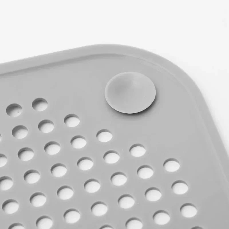 Silicone Shower Drain Hair Catcher Kitchen Sink Strainer Plug Filter - 16