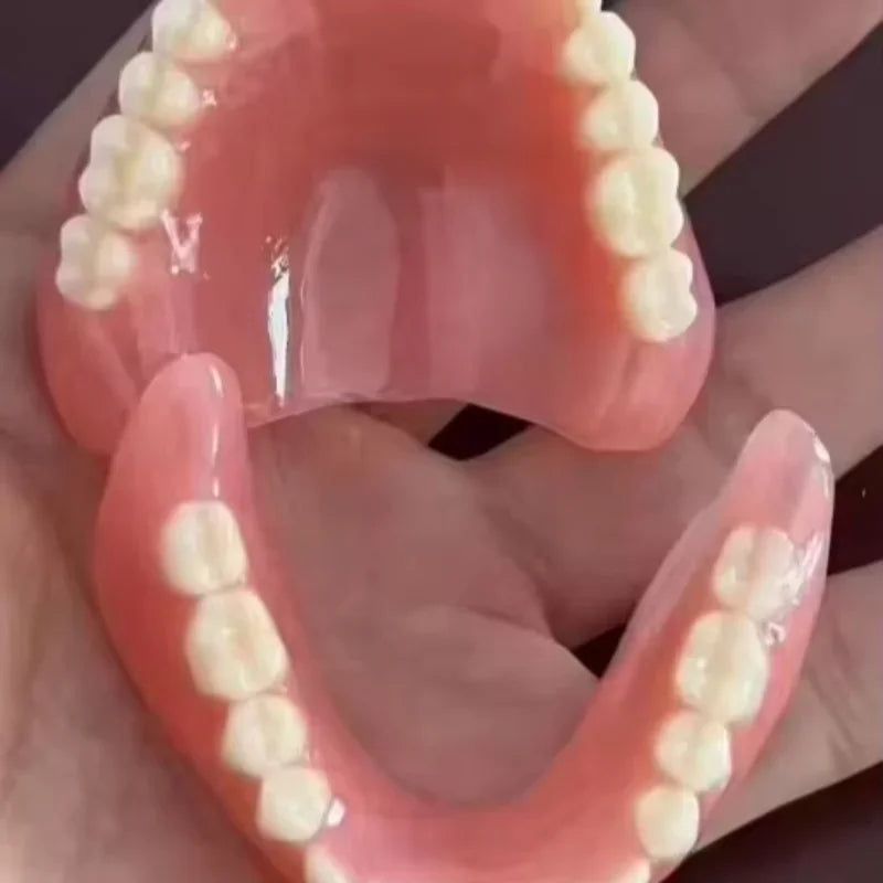 Silicone Dentures Full Mouth Natural Teeth Fake Teeth