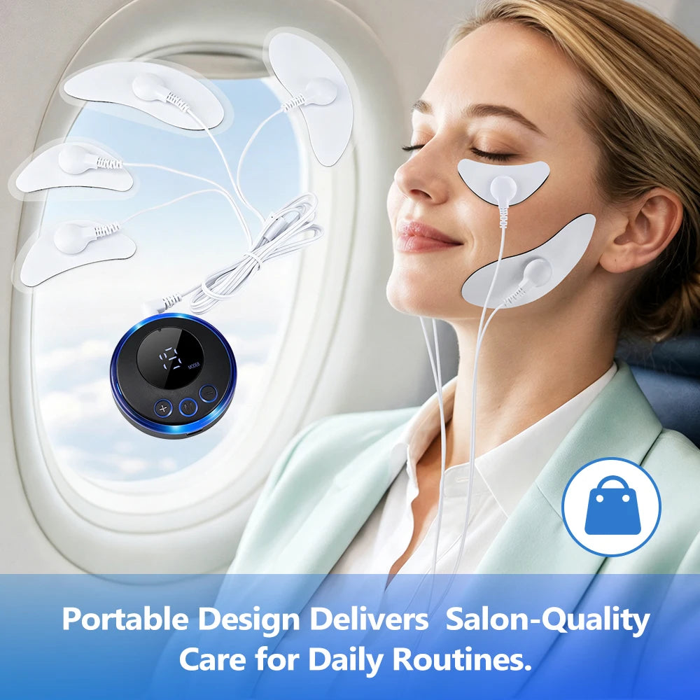 Electric Eye and Facial Massager Dual Pad Vibrate Device