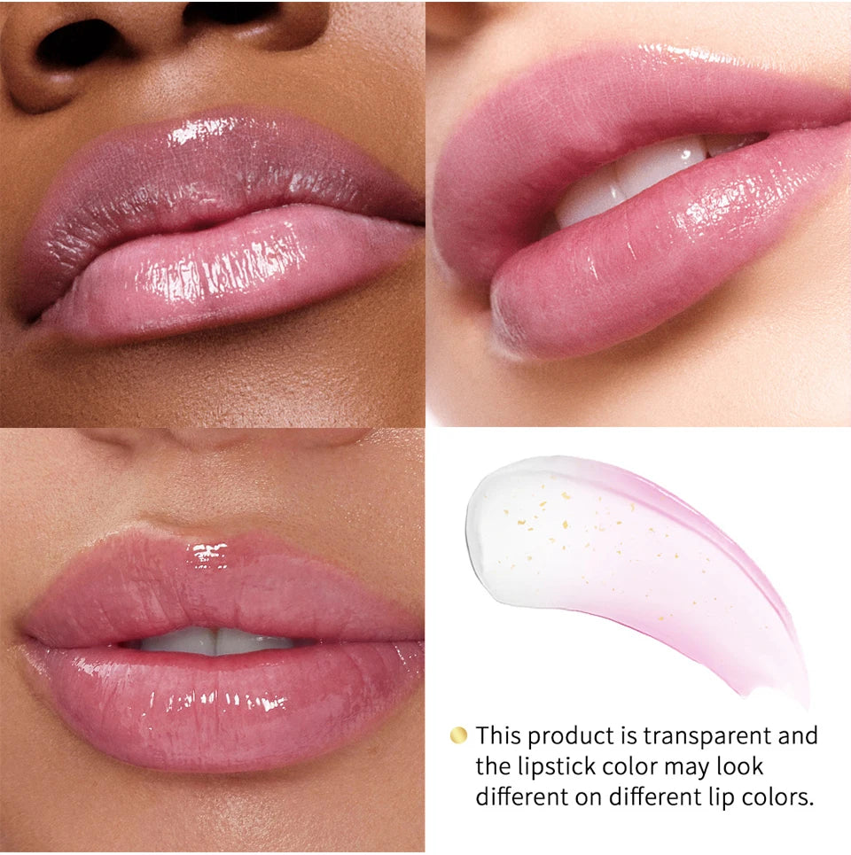 24K Gold Color Changing Lipstick & Moisturizing Lip Balm