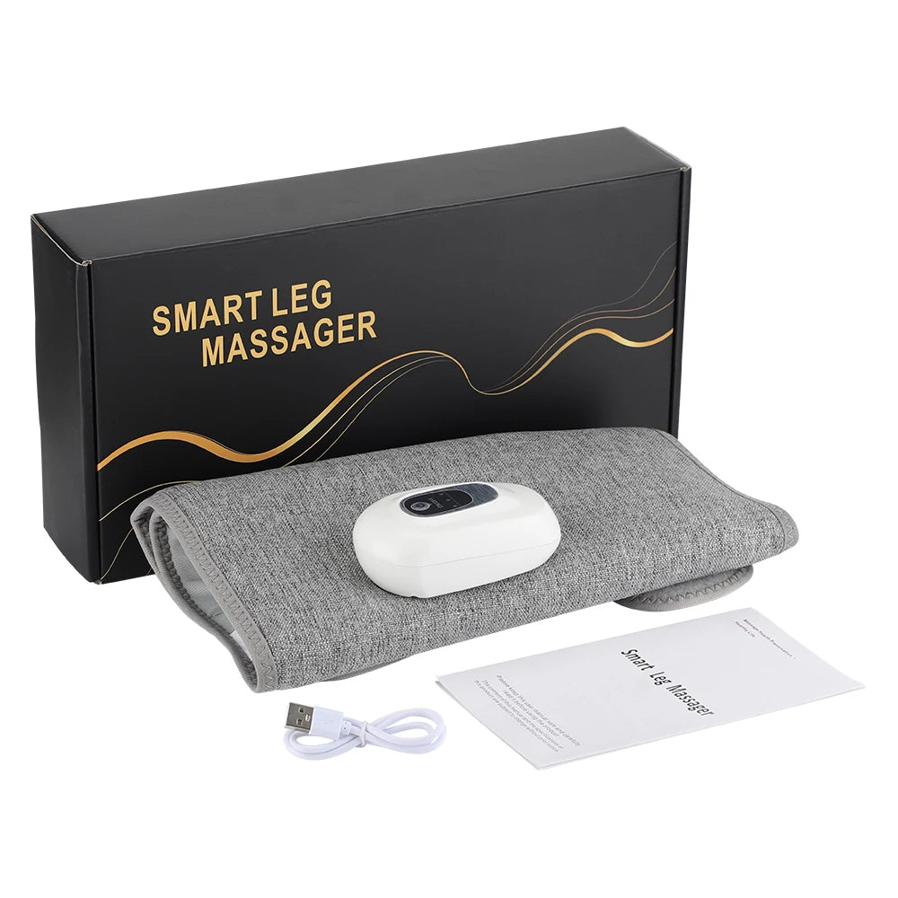 Wireless Air Pressure Calf Massager Electric Leg Compression Wrap - 38