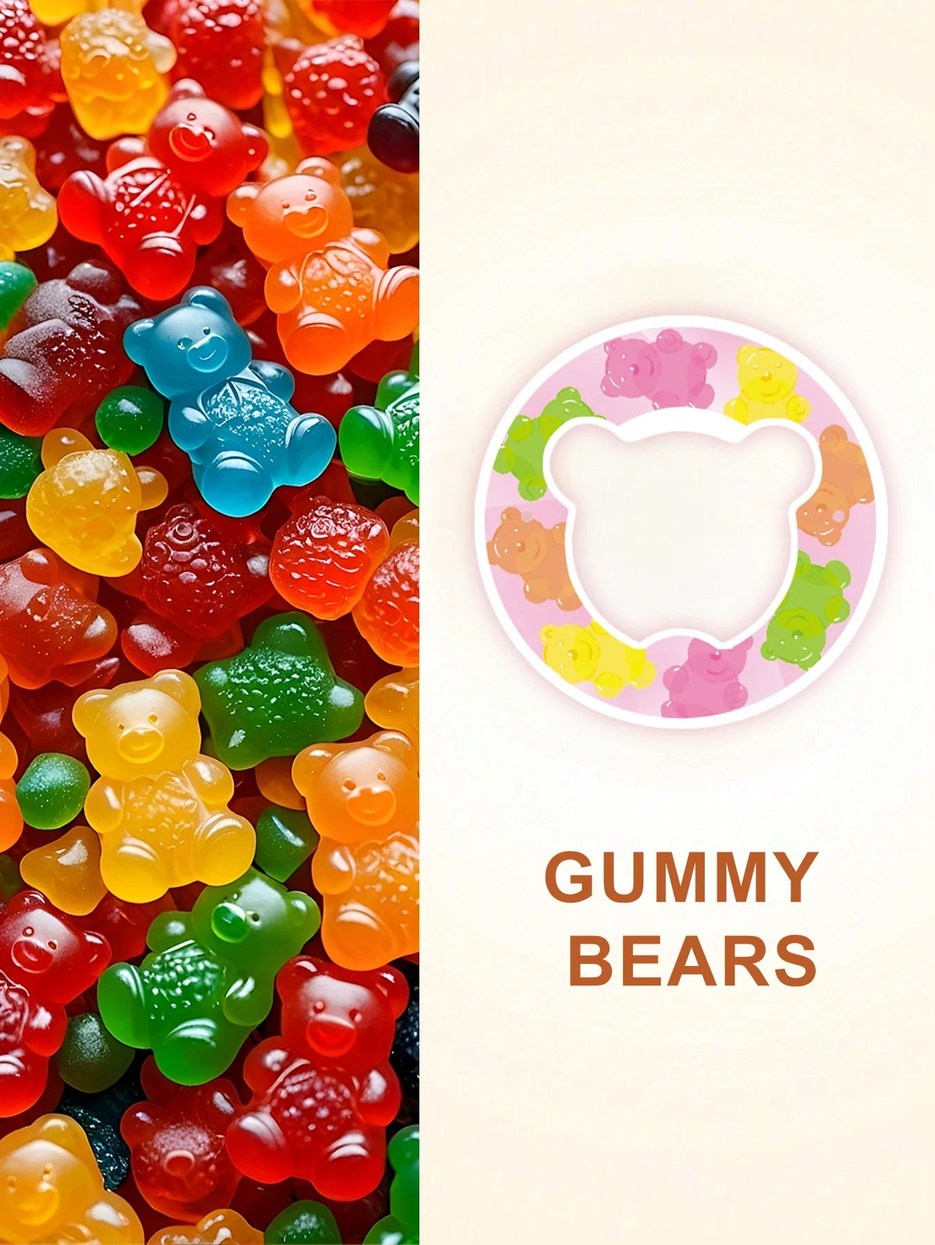 Bear Shape Scented Flavor Pods for Water Bottle Sugar Free Fragrance