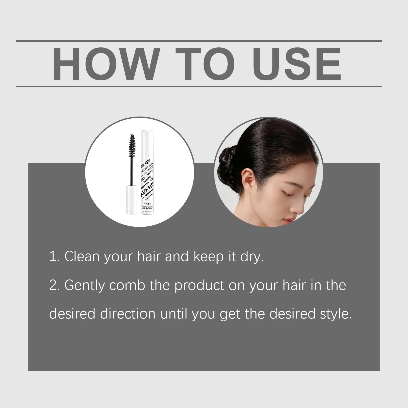 Anti Frizz Hair Finishing Stick Flyaway Taming Wand - 14