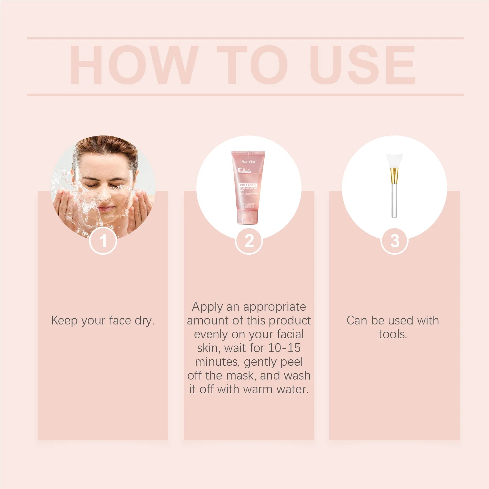 Collagen Night Wrapping Mask Peel Off Sleeping Mask - 12