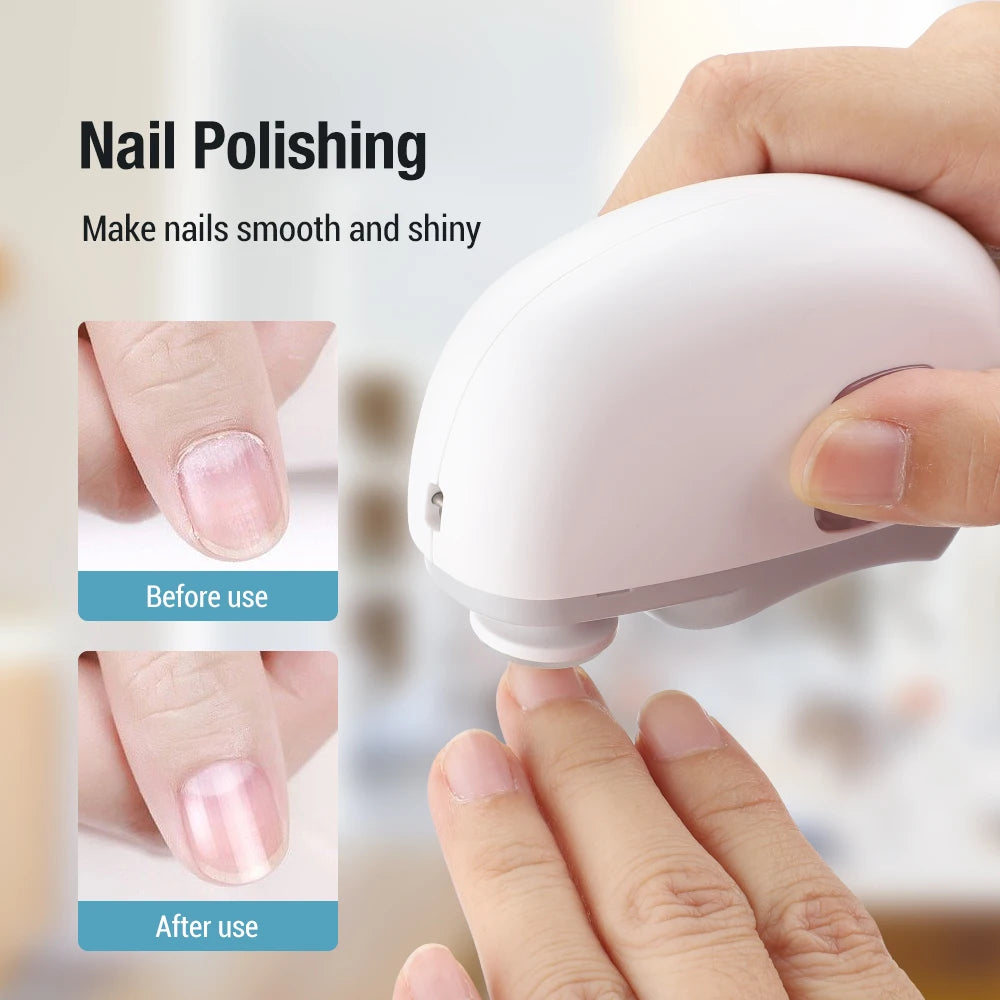 Electric Nail Clipper Automatic Trimmer and Grinder - 3