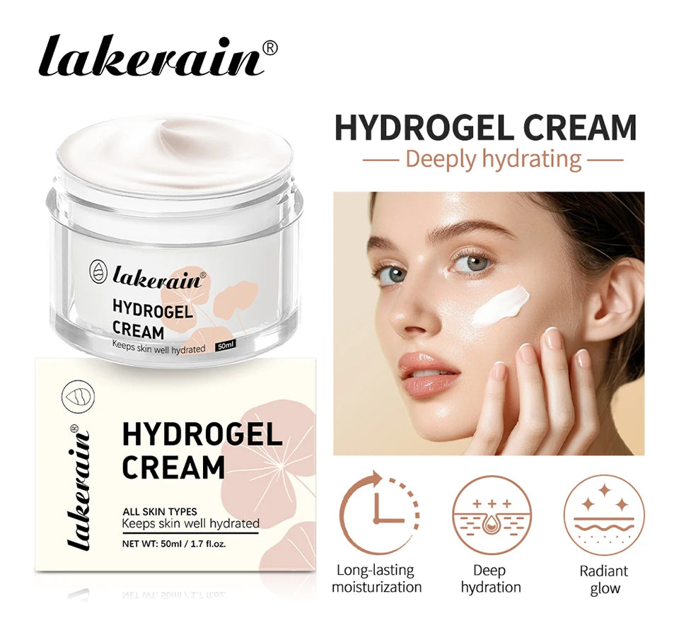 Lakerain Hydrogel Facial Cream Deep Hydrating Face Skin Care