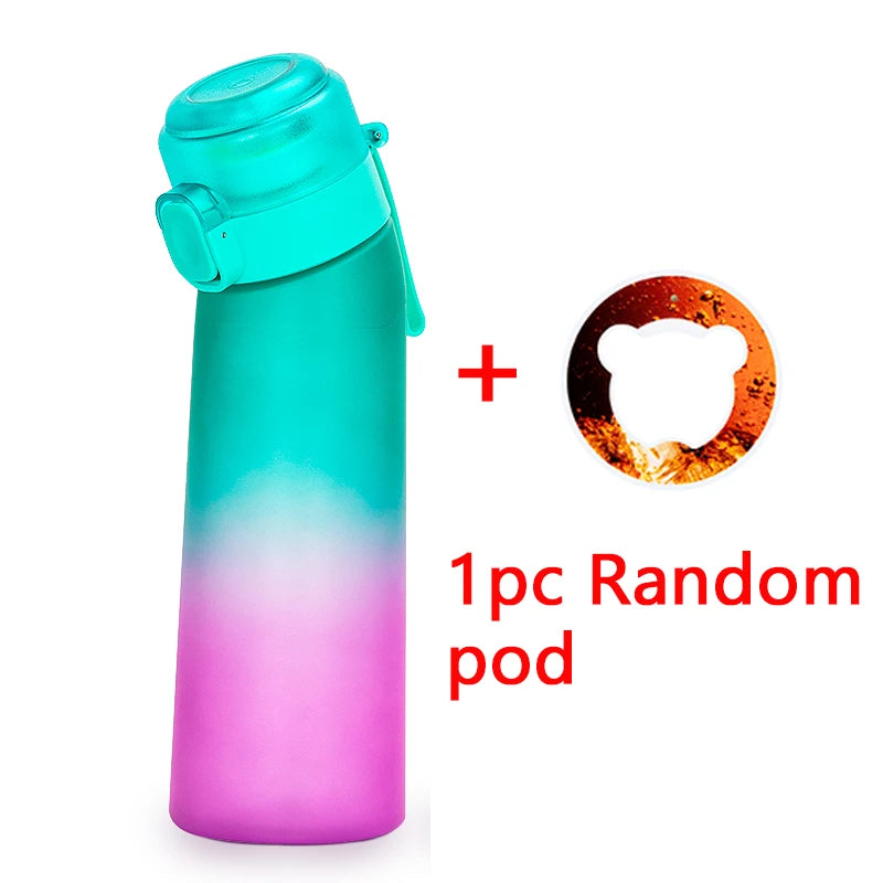 650ml Flavored Water Bottle with Scent Pods Sports Air Infuser Cup - 14