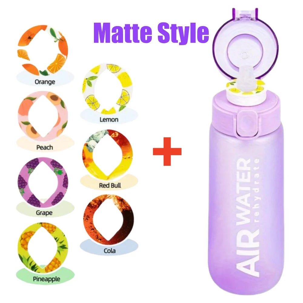 750ml Flavor Infused Water Bottle with Scent Pods Sports Drinking Cup