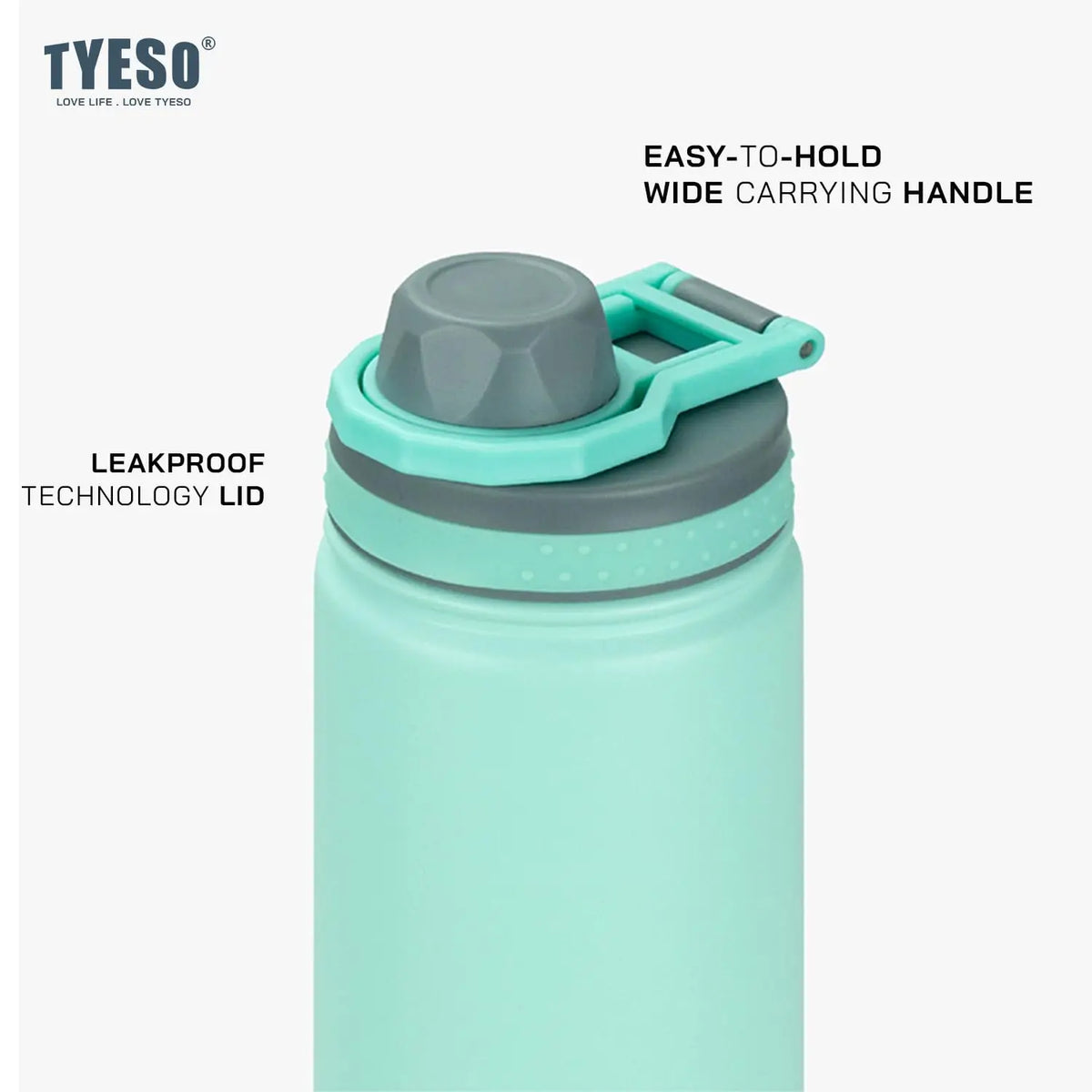 Tyeso 750ML Stainless Steel Vacuum Insulated Travel Water Bottle Flask