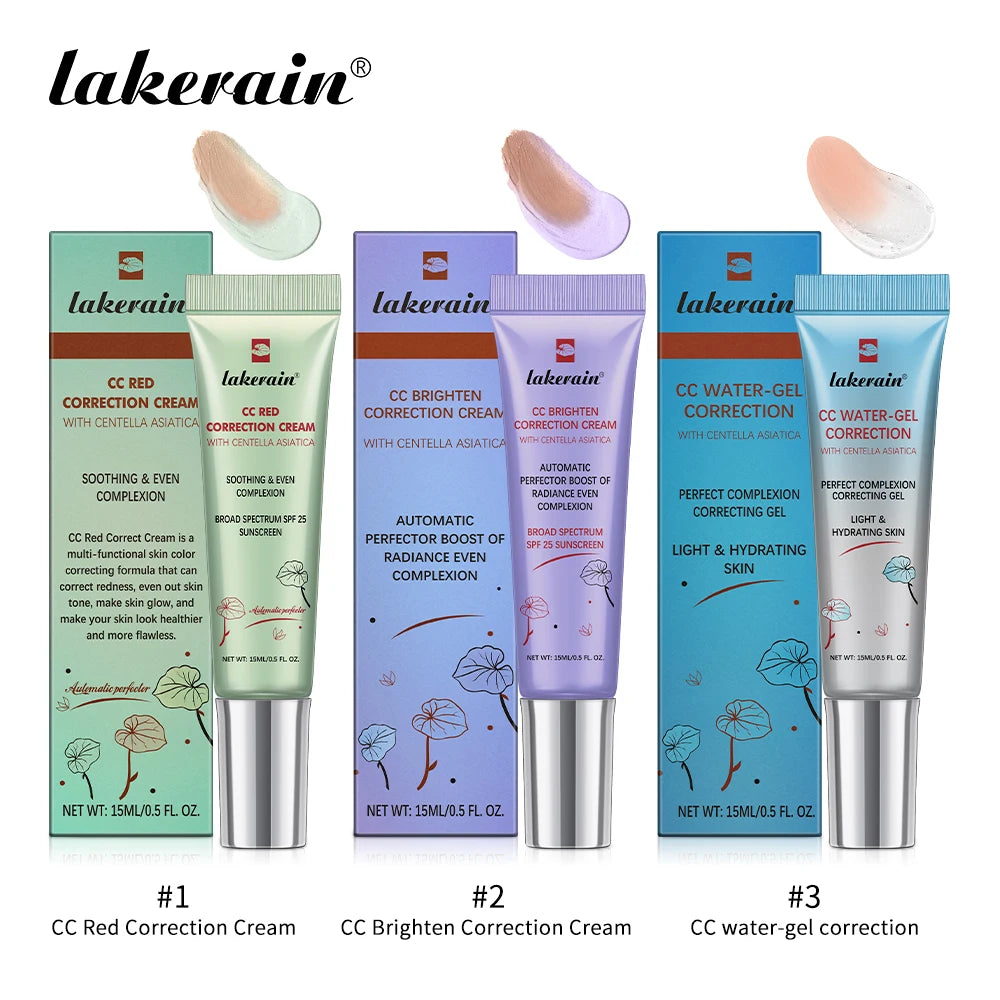 Color Correcting CC Cream Moisturizing Foundation Base Makeup Primer - 1