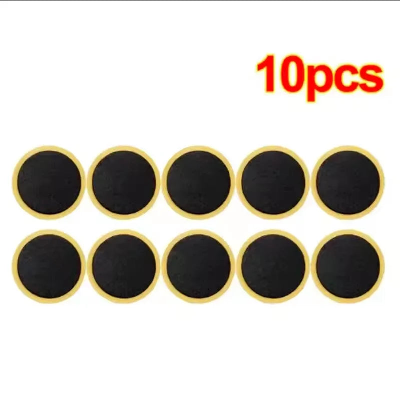 Bicycle Tire Patches Glue-free Bike Inner Tube Repair Kit 10-100pcs