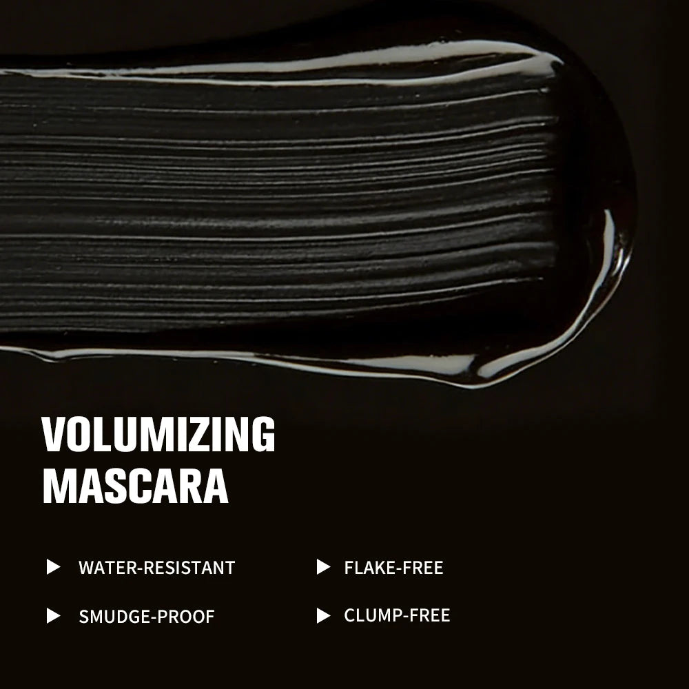 Black Volumizing Mascara Waterproof Lengthening Eyelash Extension