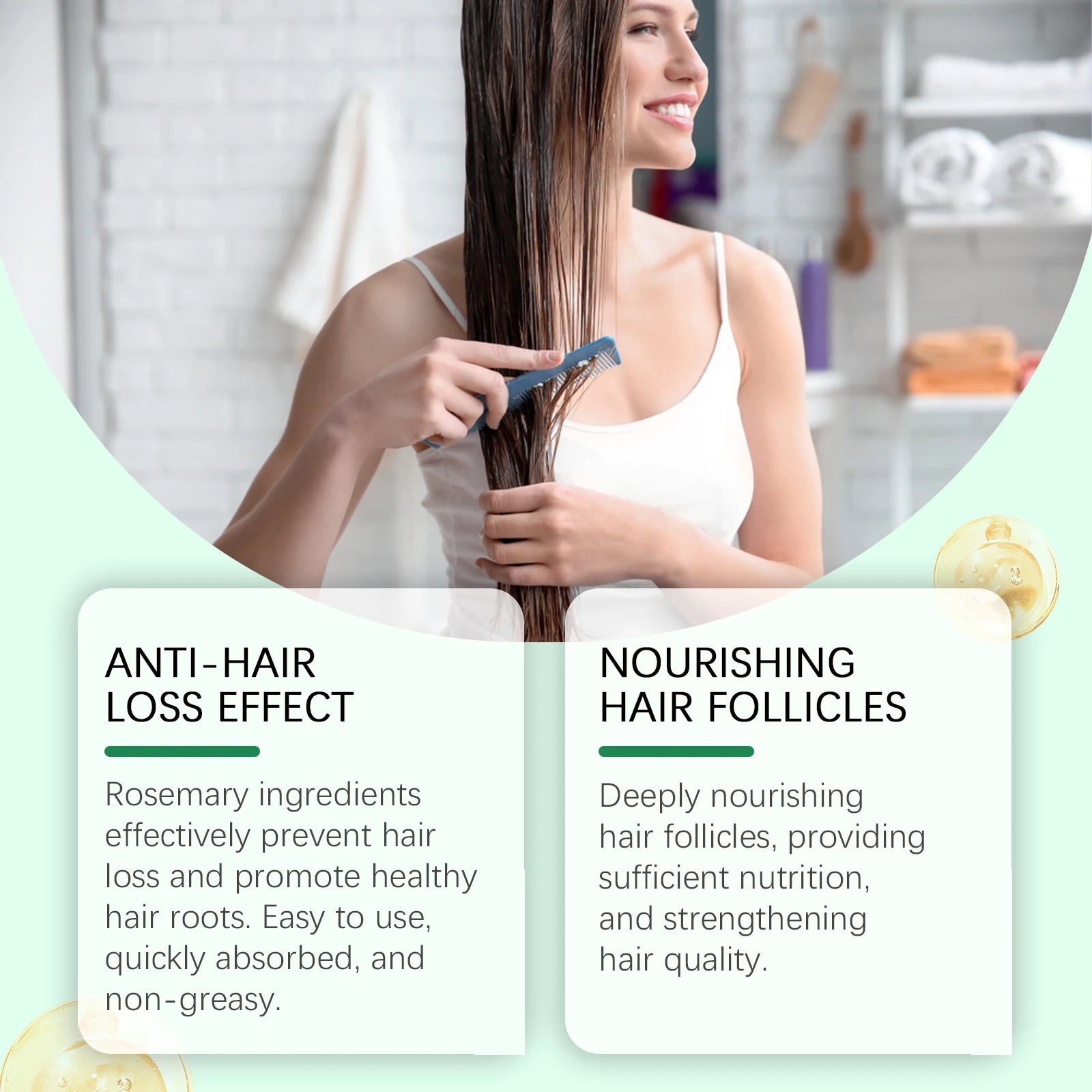 Rosemary Hair Growth Oil Scalp Treatment & Hair Loss Serum - 3