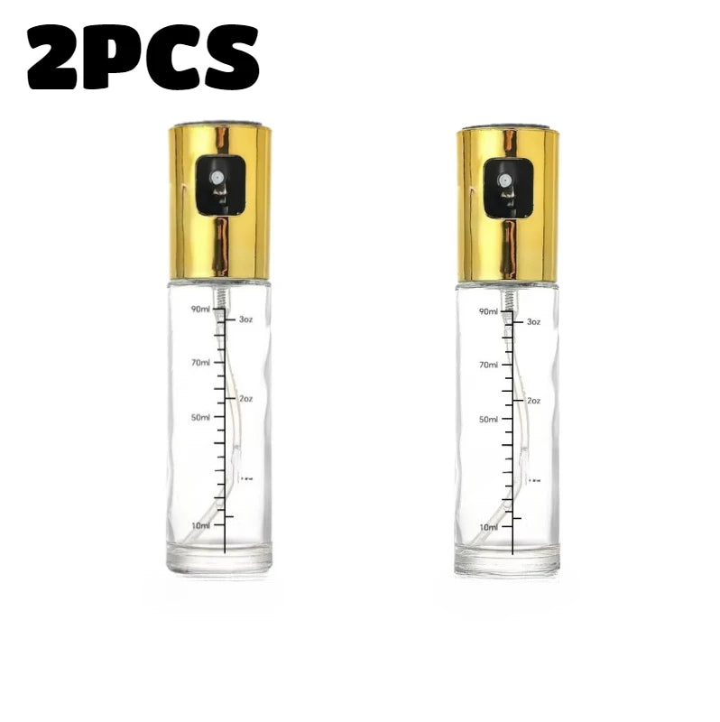 3 Pack Glass Oil Sprayer Bottle for Cooking BBQ and Air Fryer Baking