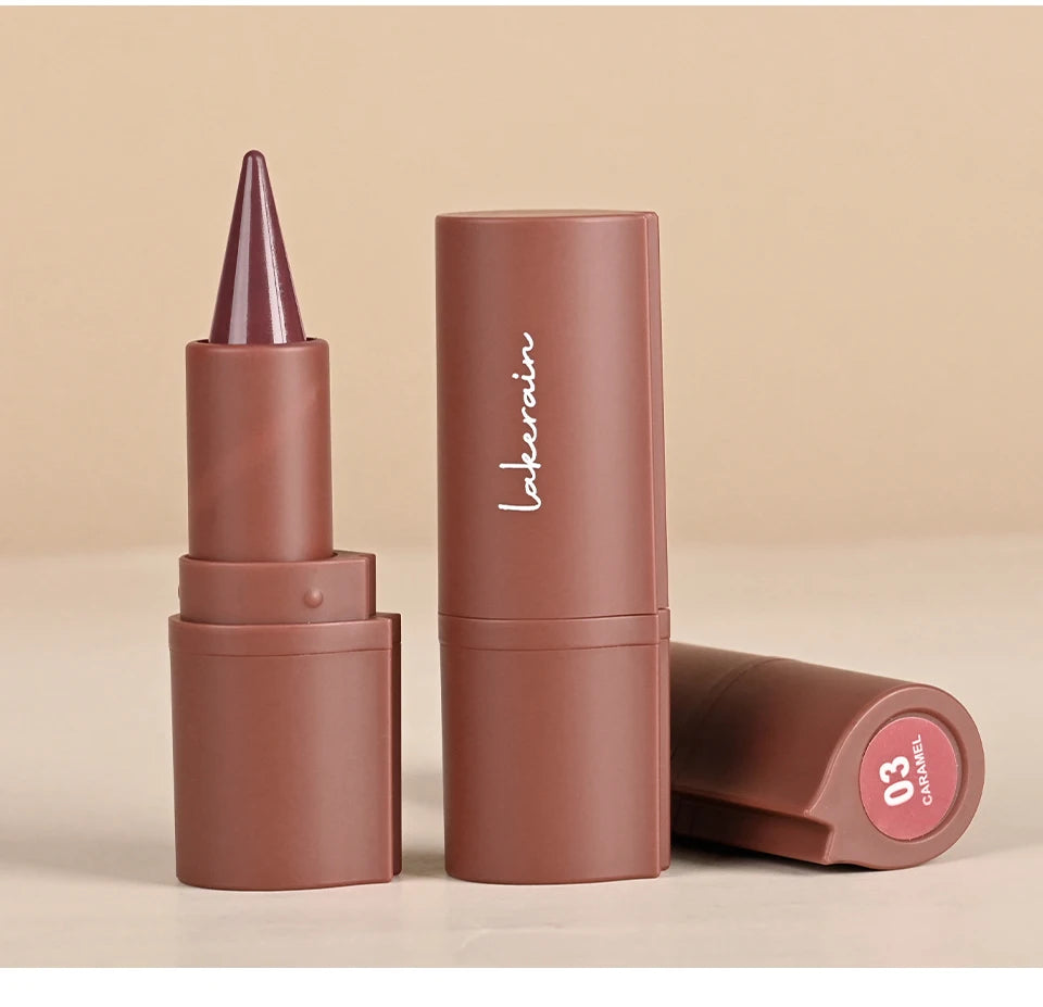 Waterproof Nude Brown Lip Liner Pencil Contour Makeup Tint