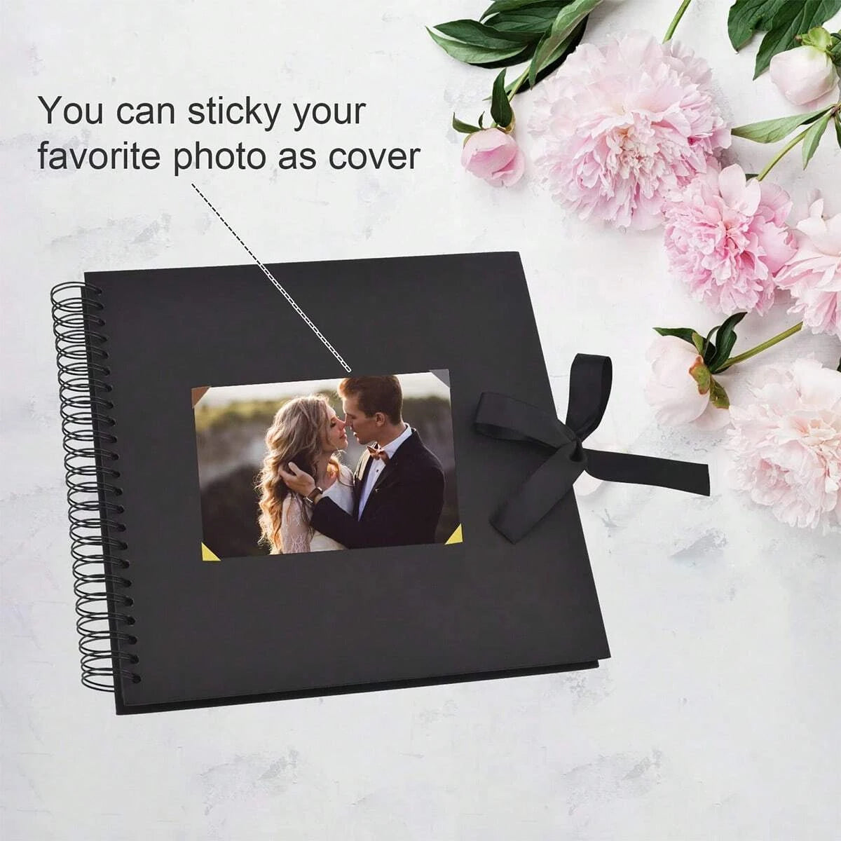 DIY Craft Photo Album Scrapbook - Personalized Memory Book Gift