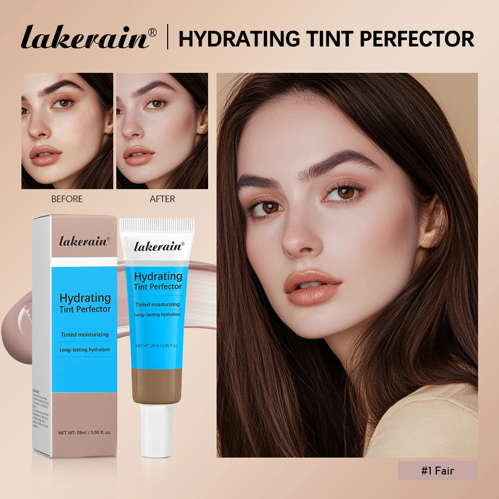 Lakerain Hydrating Tinted Foundation Cream Concealer