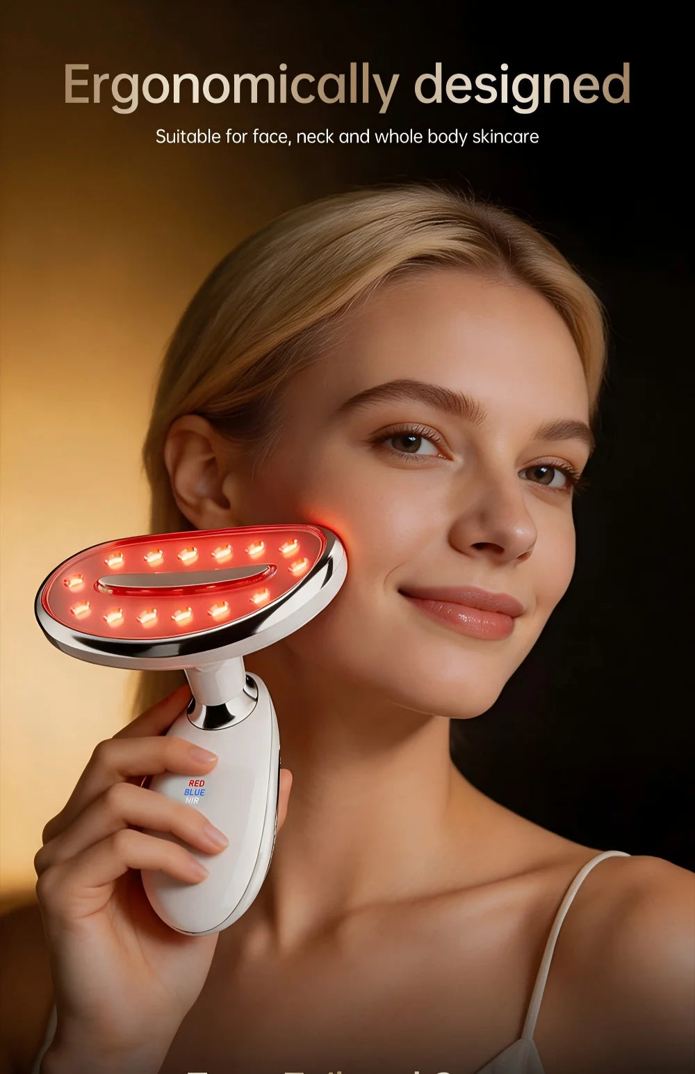 LED Facial Sculpting Tool Skin Tightening & Body Contouring Device - 18