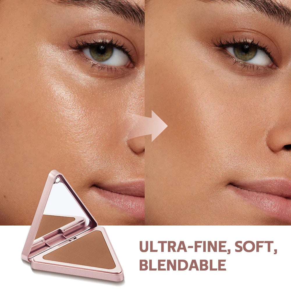 Matte Bronzer Powder Long Lasting Face Makeup & Oil Control Bronzer