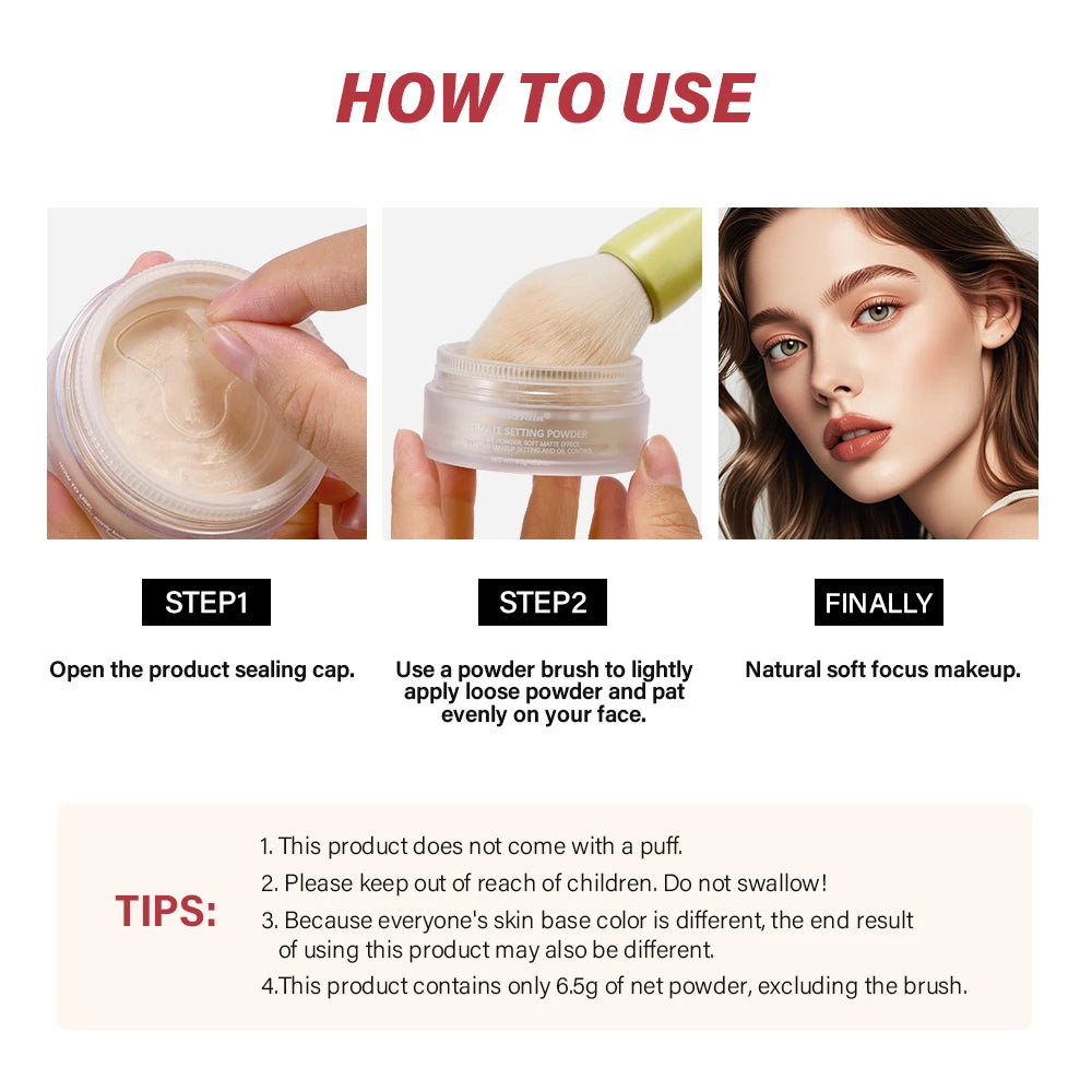 Ultimate Blurring Setting Powder Matte Oil Control Makeup - 4