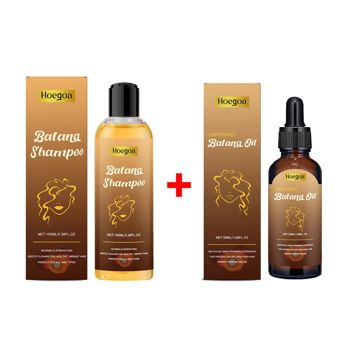Batana Hair Growth Shampoo & Treatment Oil
