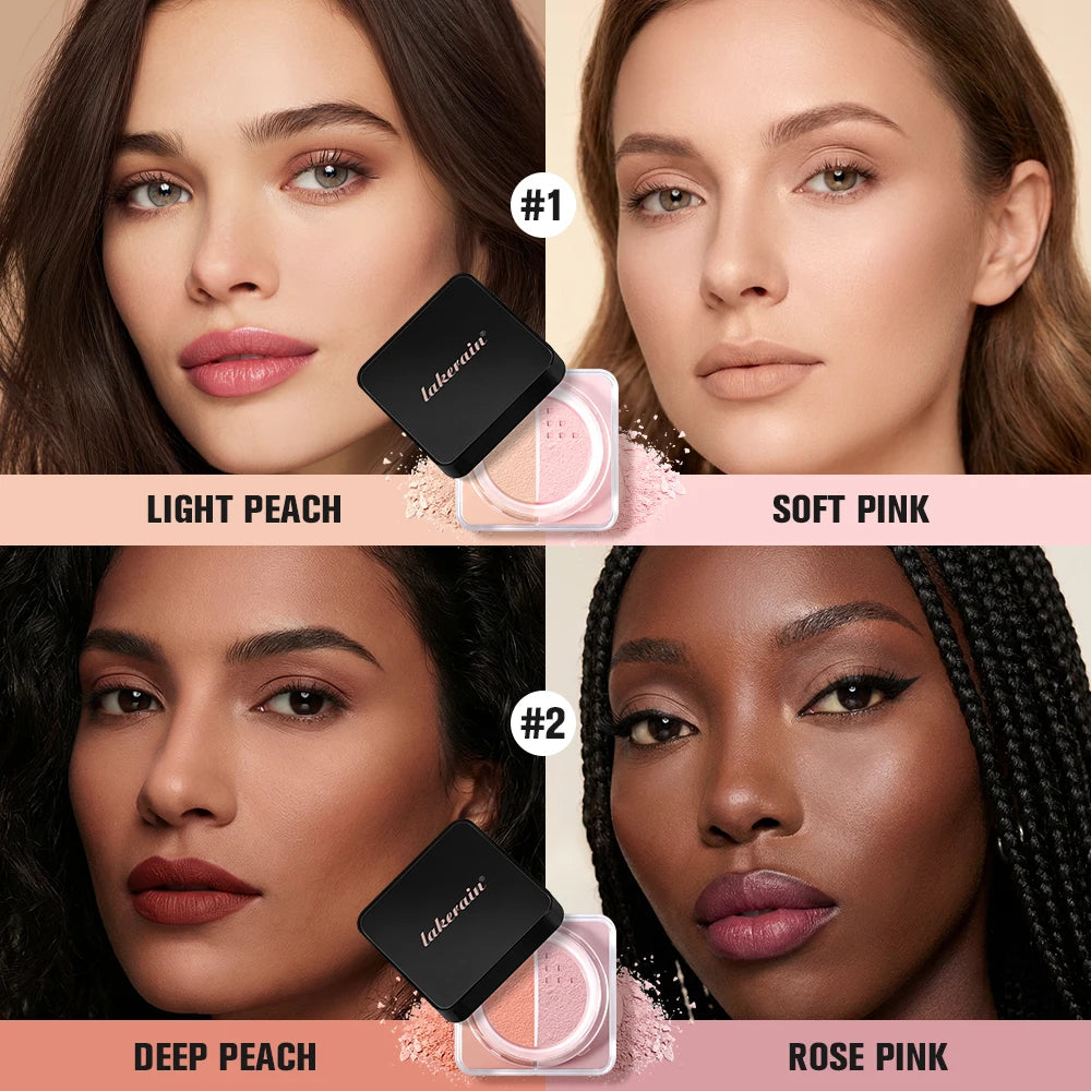 2-in-1 Color Correcting Setting Powder Matte Loose Powder - 5