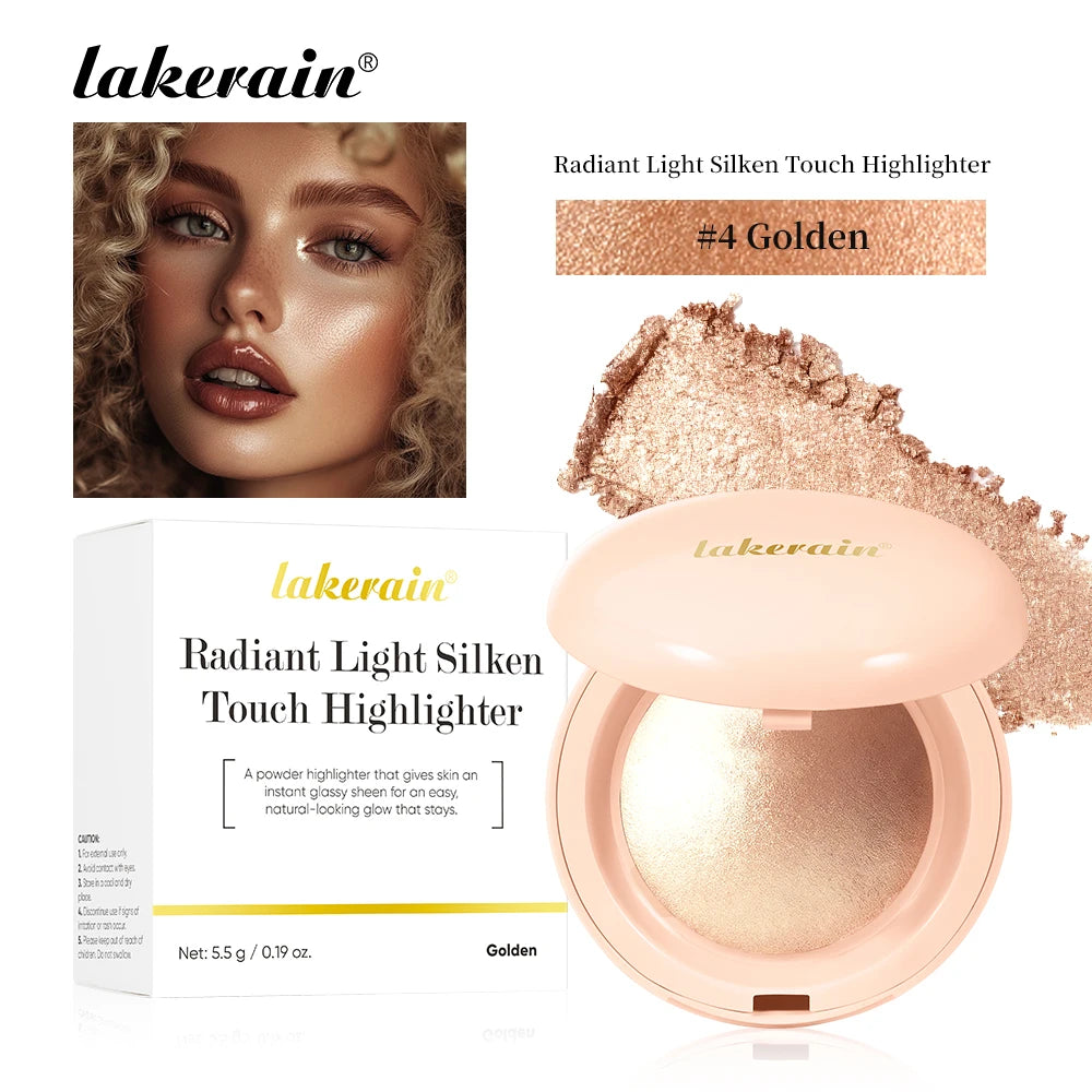 Silken Touch Highlighter Powder Glow Shimmer Illuminator Makeup - 22