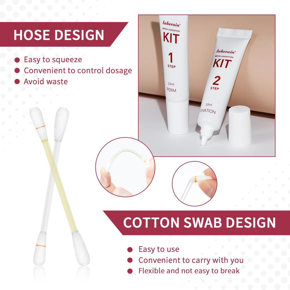 Lakerain Brow Lamination Kit Semi-Permanent Eyebrow Lift Set - 5