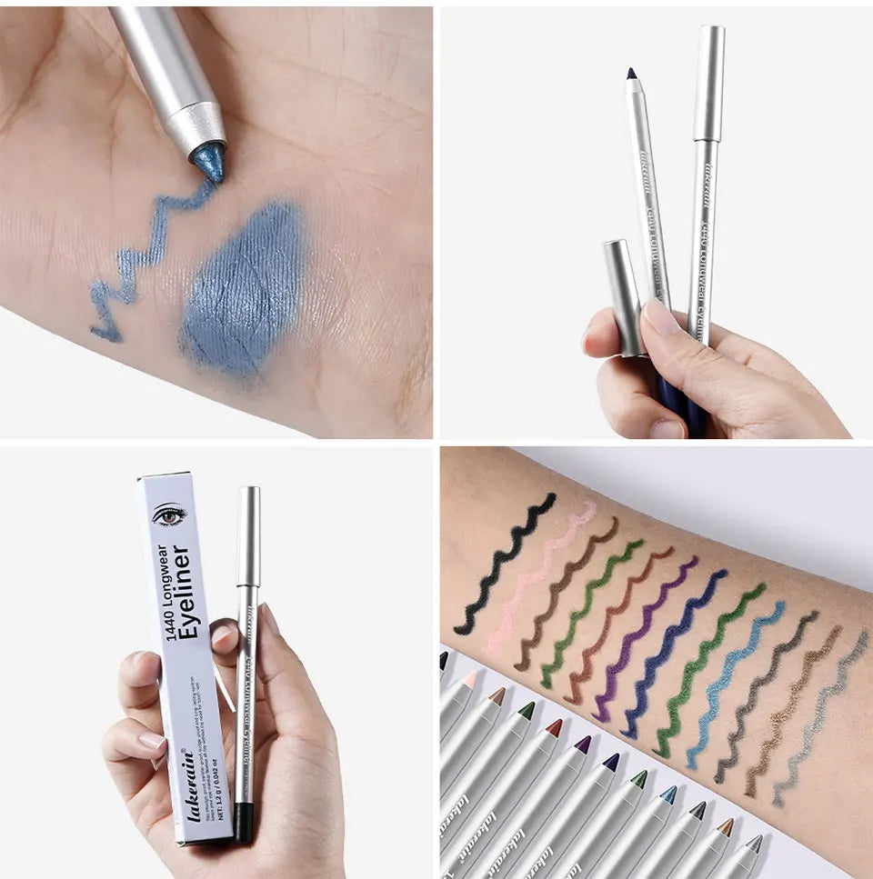 Waterproof Longwear Eyeliner Pen Smudge Proof Pencil - 20