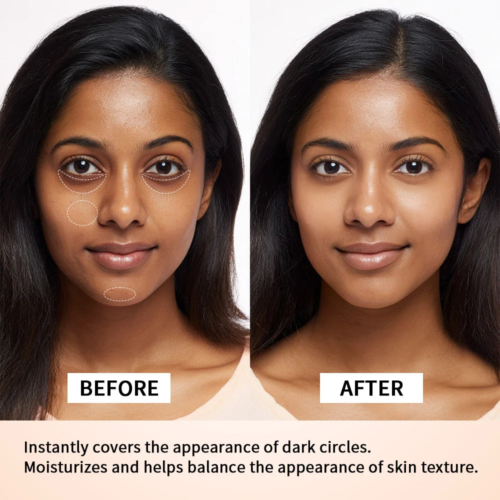 Cream Clay Under Eye Corrector Dark Circle Concealer Makeup - 3