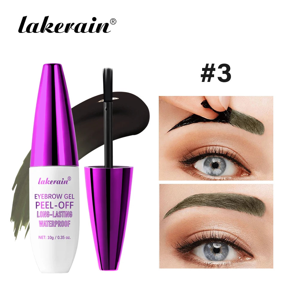 Peel Off Eyebrow Gel Long Lasting Tattoo Tint Cream