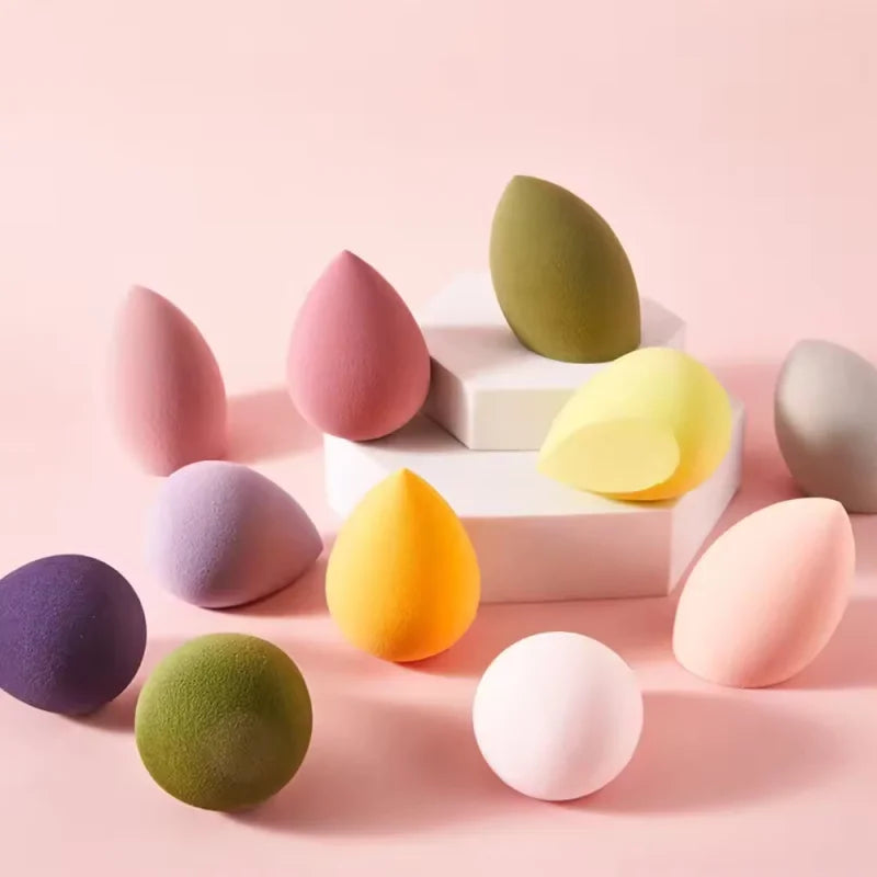 4pcs Makeup Sponge Set Beauty Blender Foundation Cosmetic Puff with Case - 3