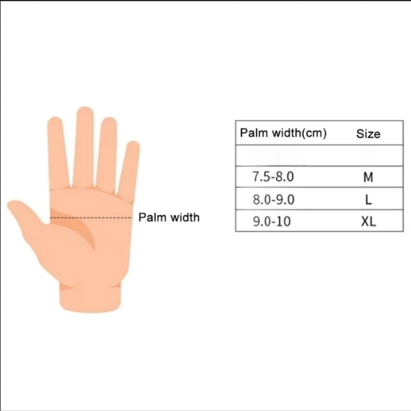 Mens Thermal Winter Gloves Waterproof Touch Screen Non-Slip Riding Gear - 3