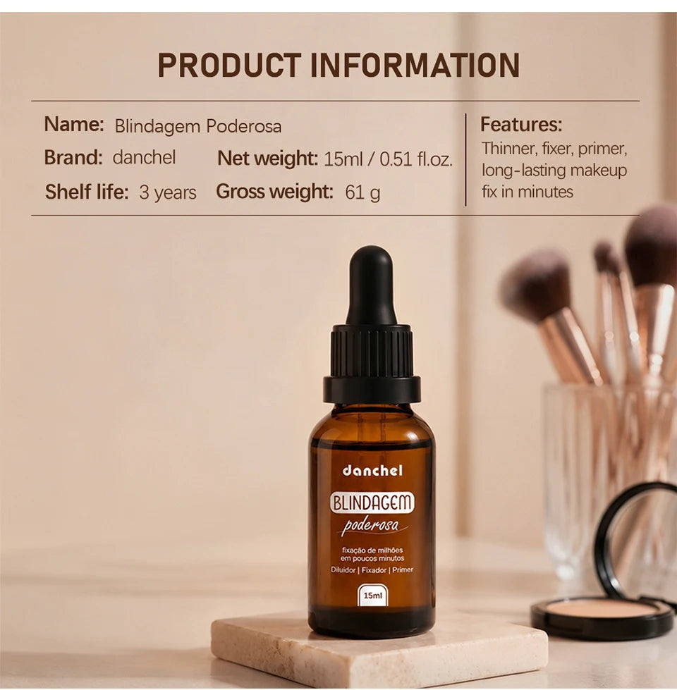 3 In 1 Makeup Primer Fixer and Dry Reviver Serum