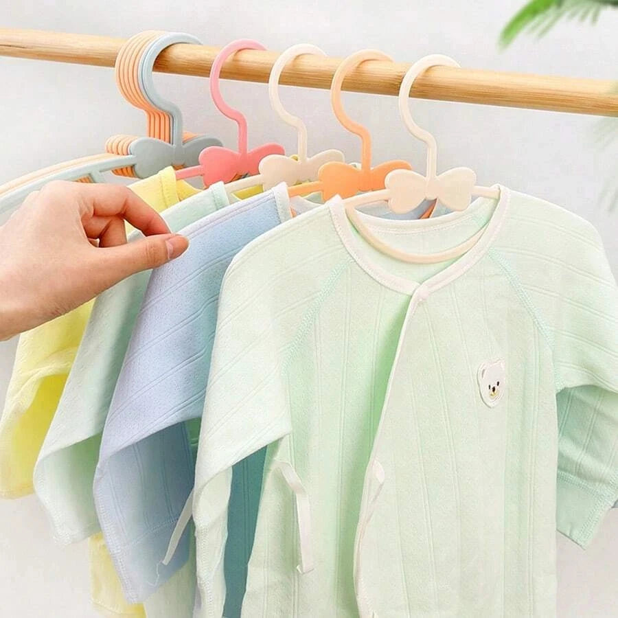 Non-Slip Baby Hangers Kids Clothes Storage Organizers for Wardrobe - 9