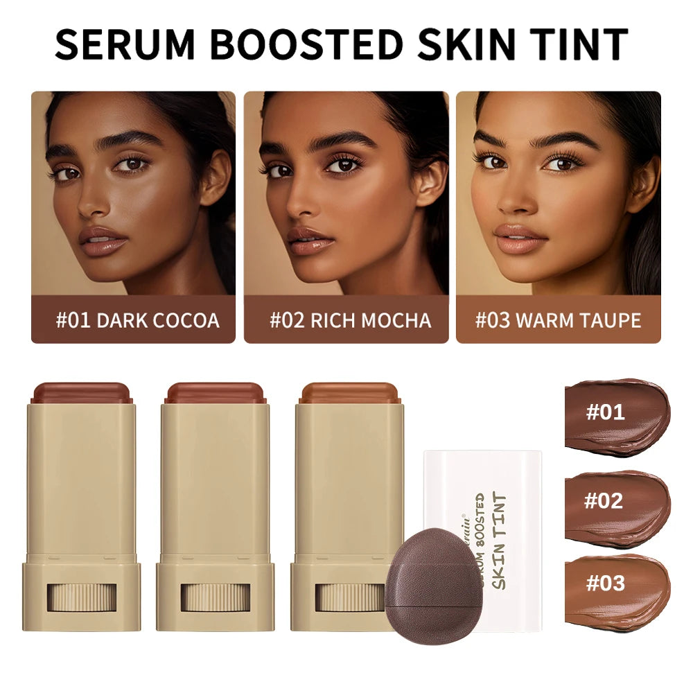 Lakerain Serum Boosted Skin Tint Foundation Stick Makeup - 1