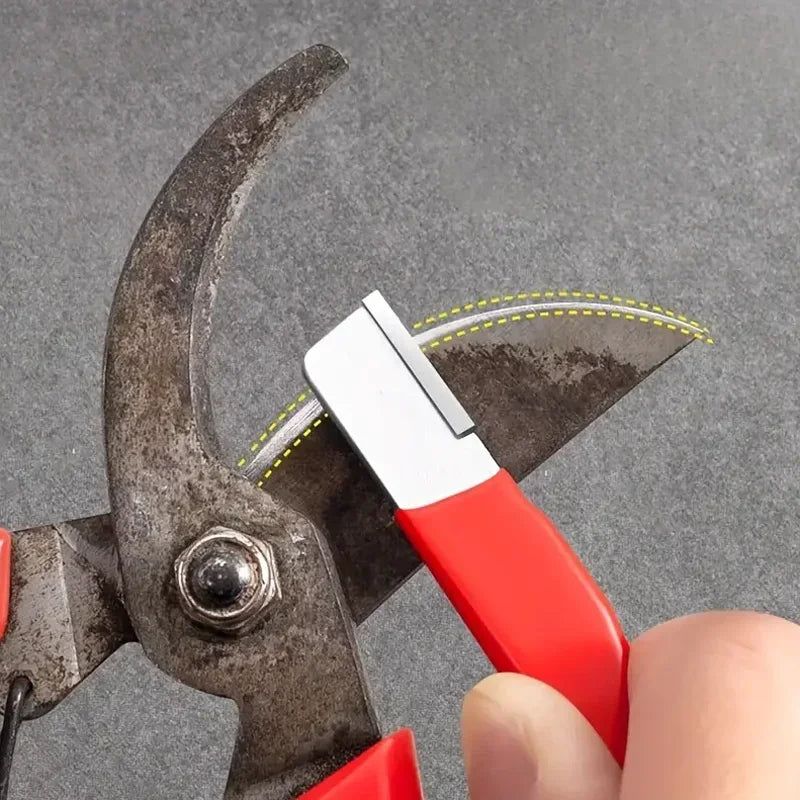 Portable Knife Sharpener Garden Scissor and Kitchen Blade Edge Tool - 1