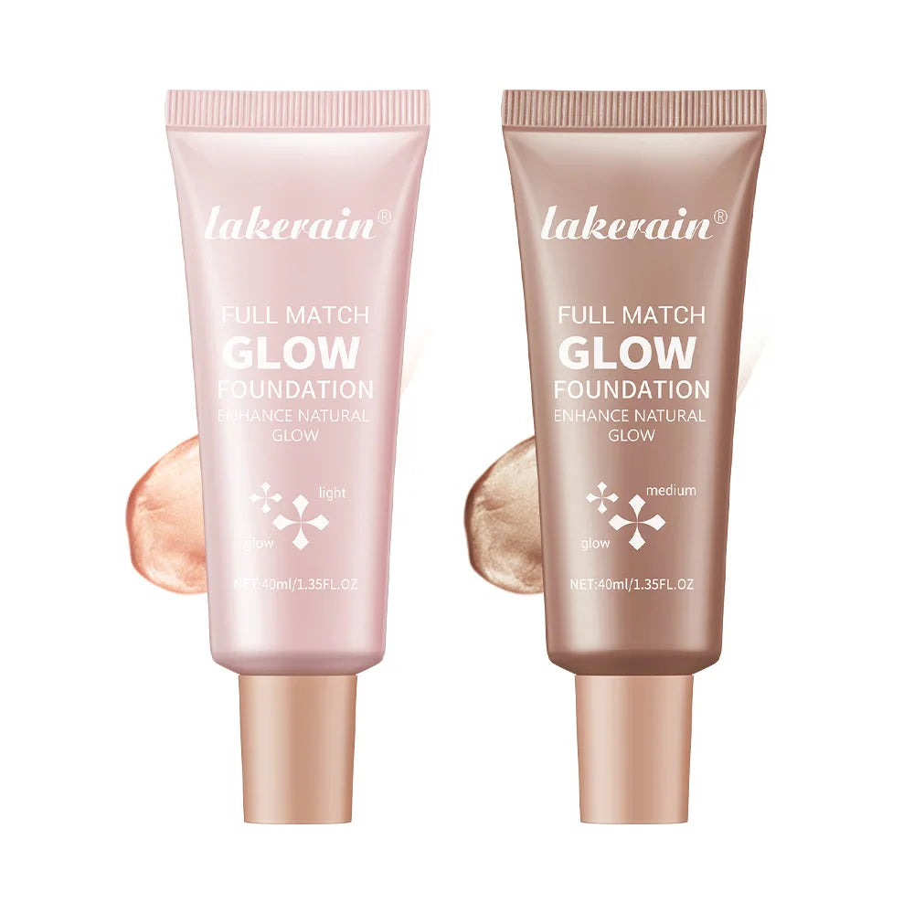 Glowing Liquid Foundation Moisturizing Highlighter Makeup Base - 23