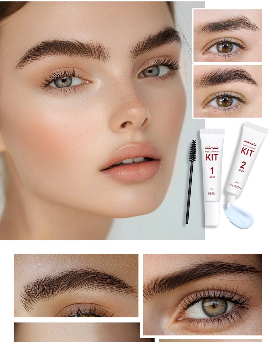 Lakerain Brow Lamination Kit Semi-Permanent Eyebrow Lift Set