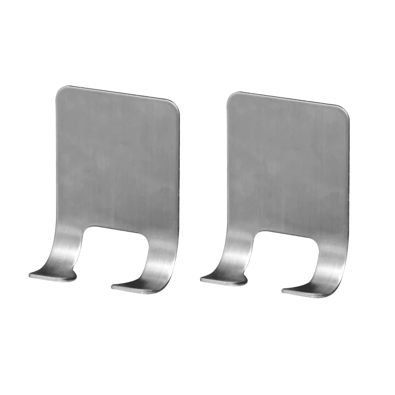Stainless Steel Razor Holder Wall Mount Bathroom Organizer Hook - 13