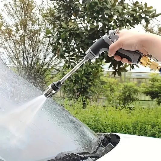Portable High Pressure Car Wash Spray Gun Long Wand Cleaning Tool