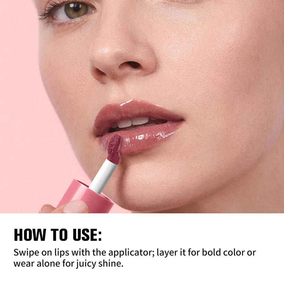Lakerain Juicy Pop Pod Lip Tint Moisturizing Gloss Stain Makeup - 13