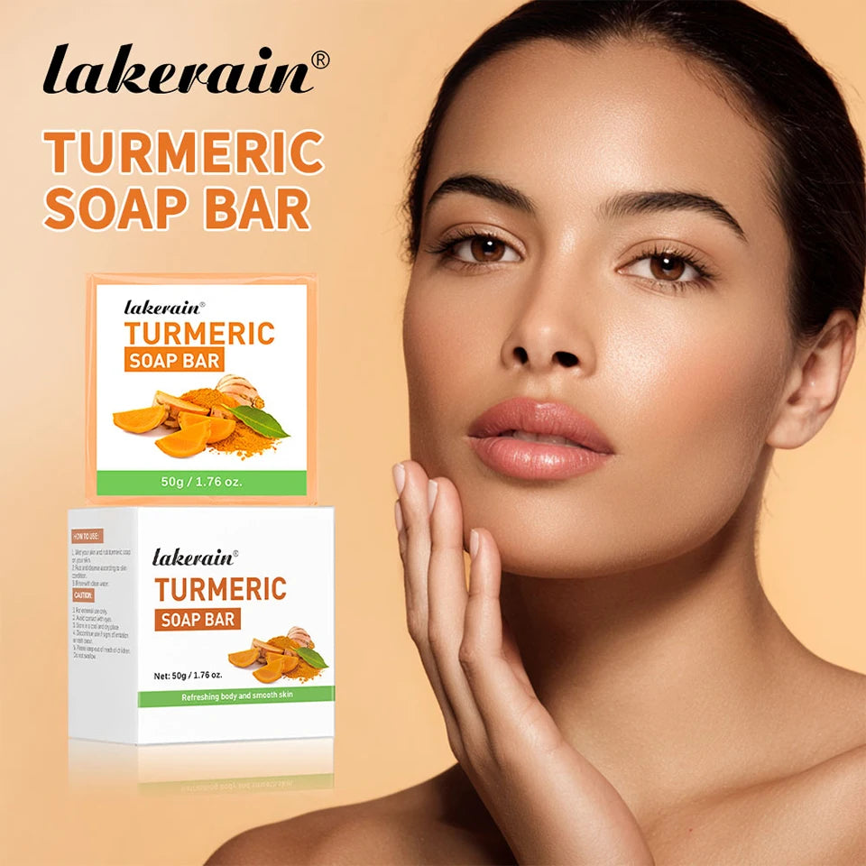 Turmeric Lemon Kojic Acid Soap Natural Skincare Bar - 7