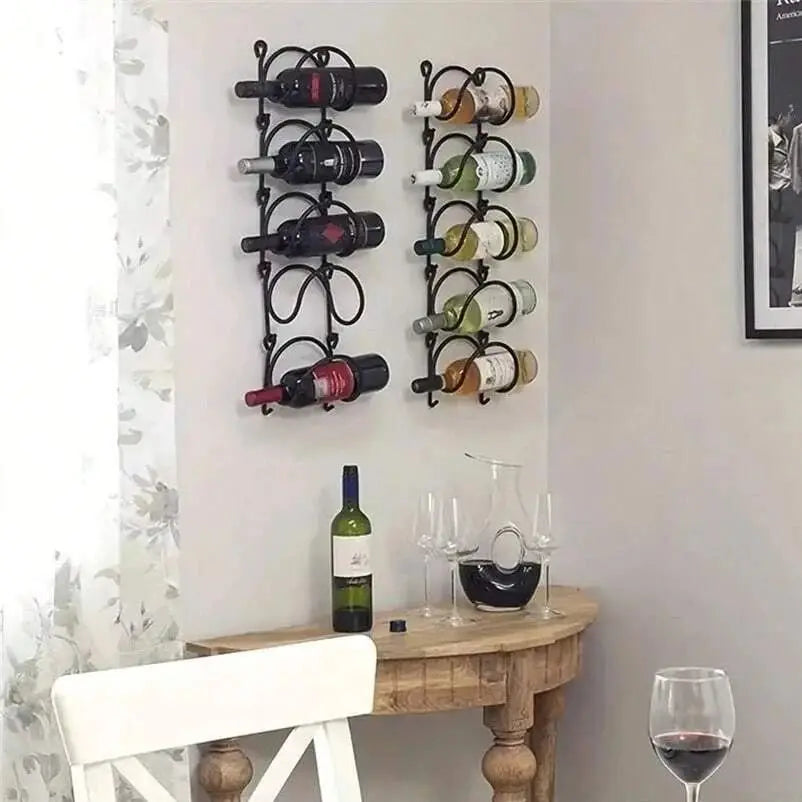 Wall Mounted Towel Rack Organizer Metal Bathroom Storage Shelf with Hooks
