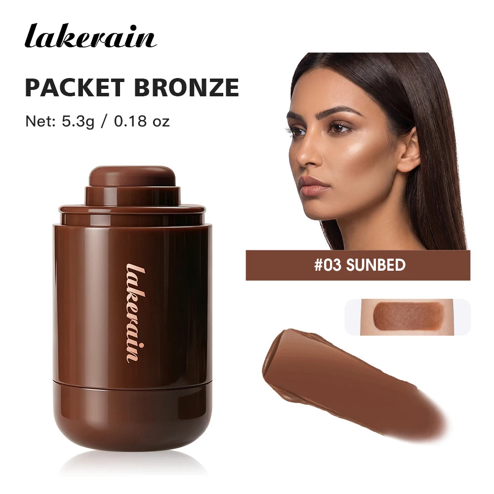 Cream Bronze Contour Stick Lightweight Face Sculpting Makeup