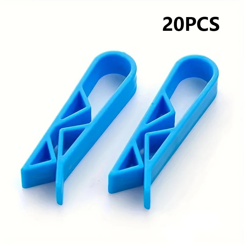 Trash Bag Clips 10/20 Pack Anti-Slip Garbage Can Liner Fastener Holder - 10