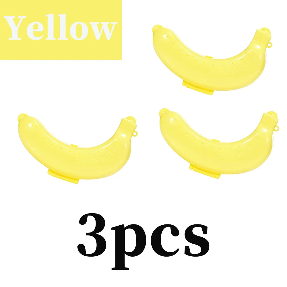 Portable Banana Saver Case - Protective Fruit Storage Container for Travel