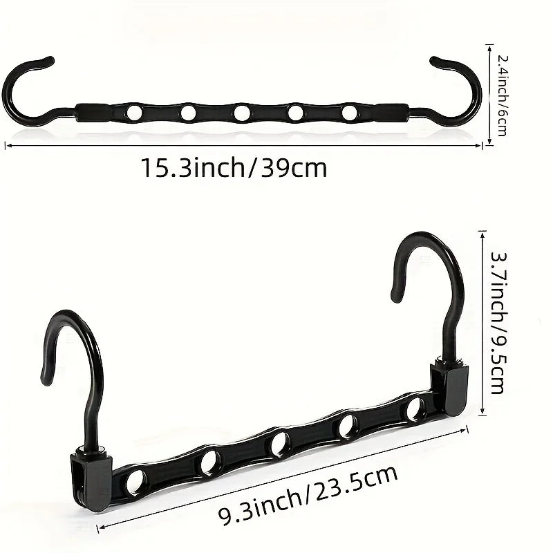 Space Saving Magic Hangers Closet Organizer Clothes Storage Hook Set