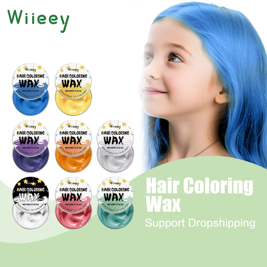 Kids Temporary Hair Color Wax Paint Colored Dye